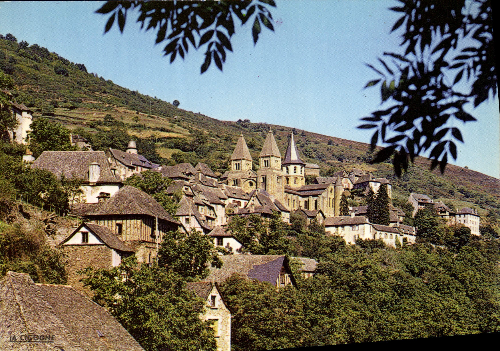 CPA Conques Aveyron Le Village 