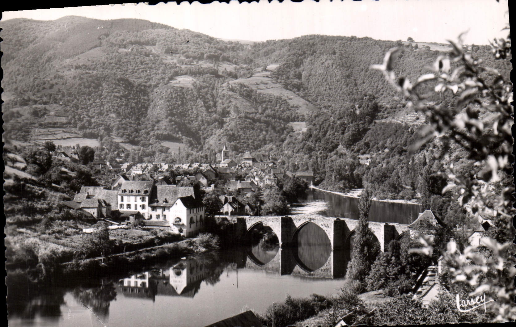 CPA Entraygues Aveyron Vue Generale 