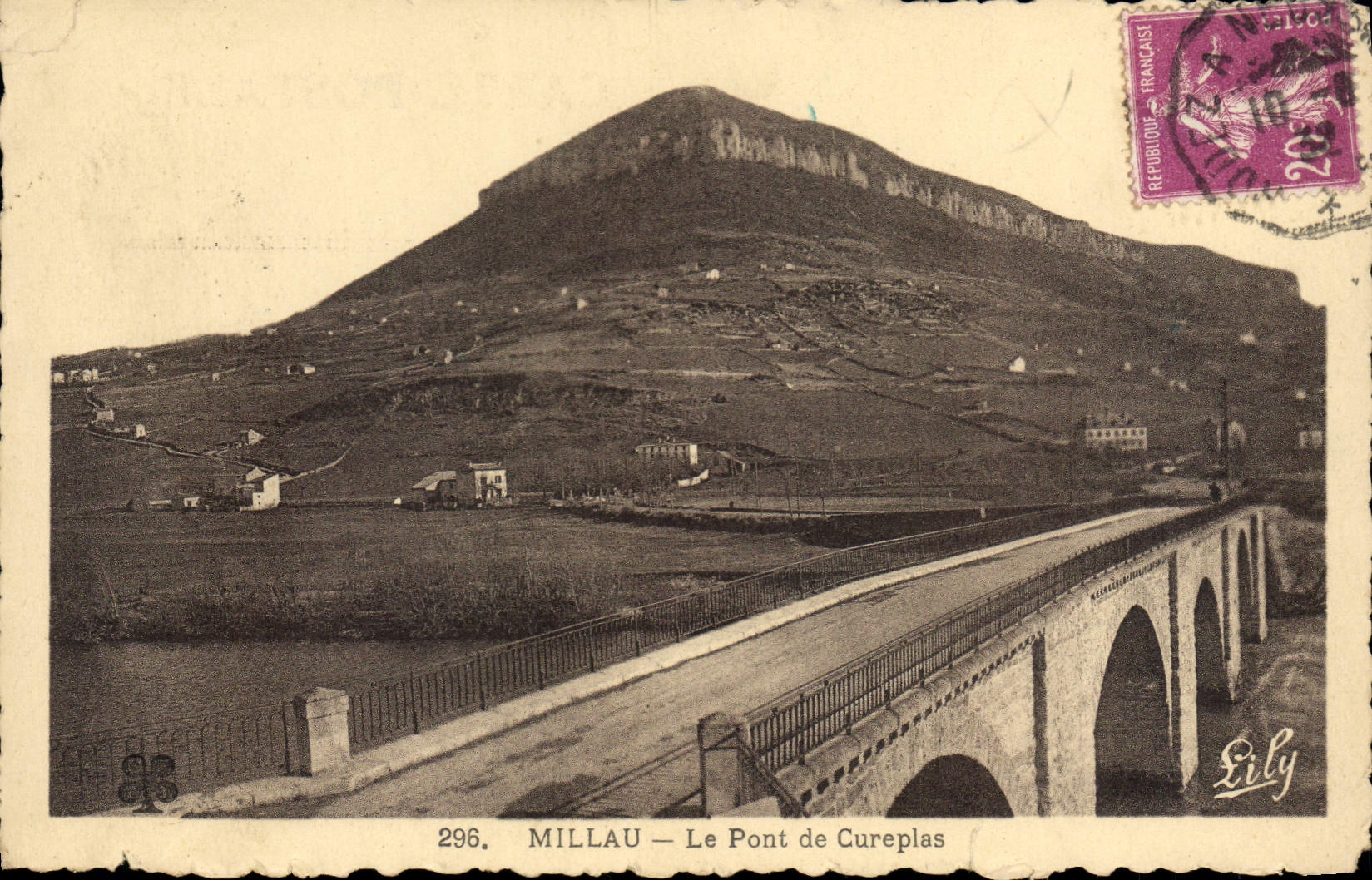 CPA Millau Le Pont de Cureplas 