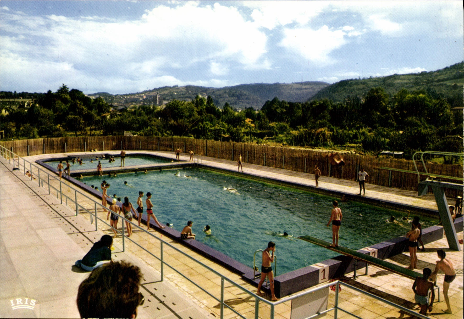 CPA Villefranche de Rouergue Aveyron La Piscine