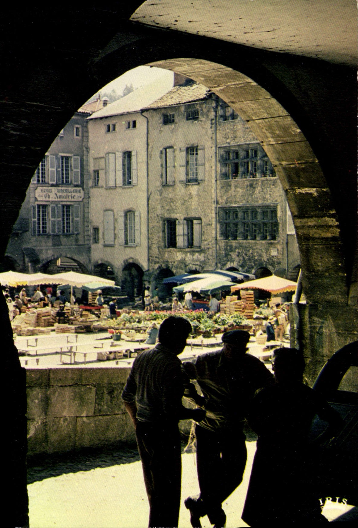 CPA Villefranche de Rouergue La Place Notre Dame