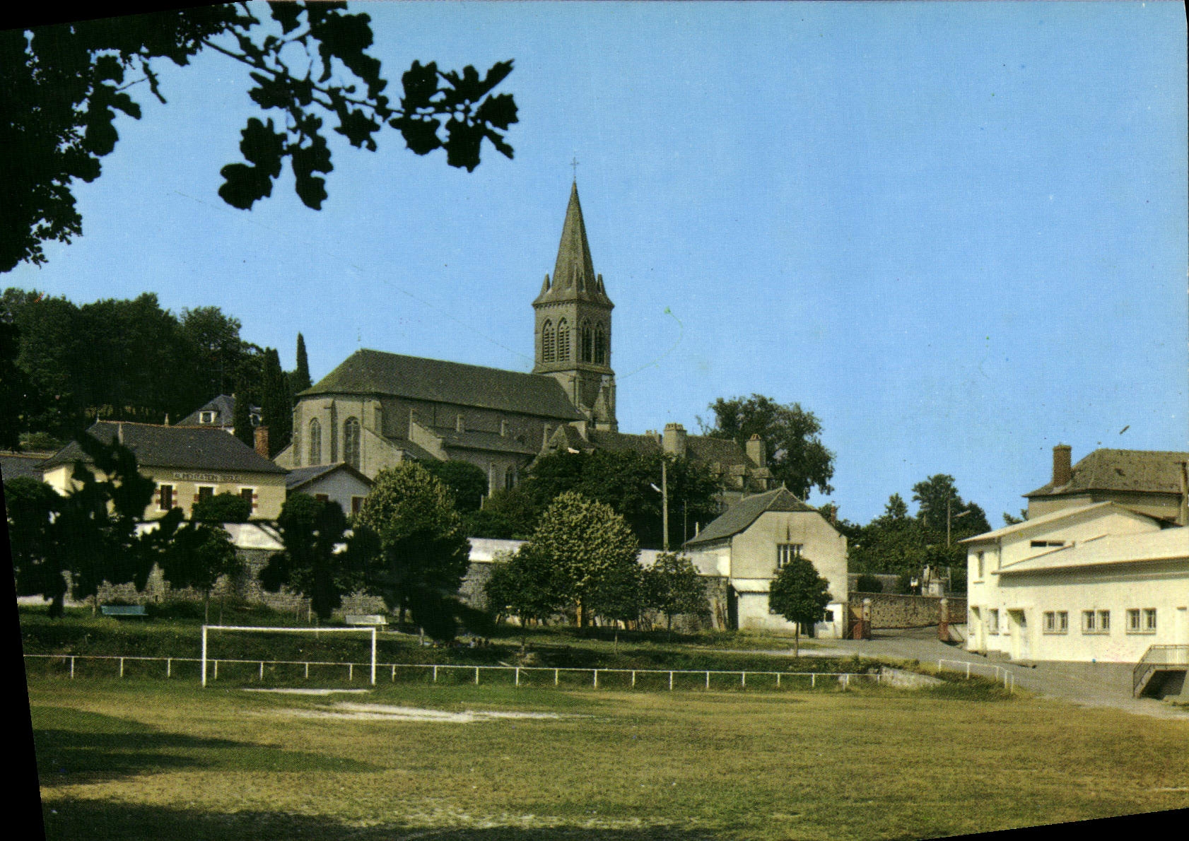 CPA La Fouillade Aveyron Un des aspects du Village