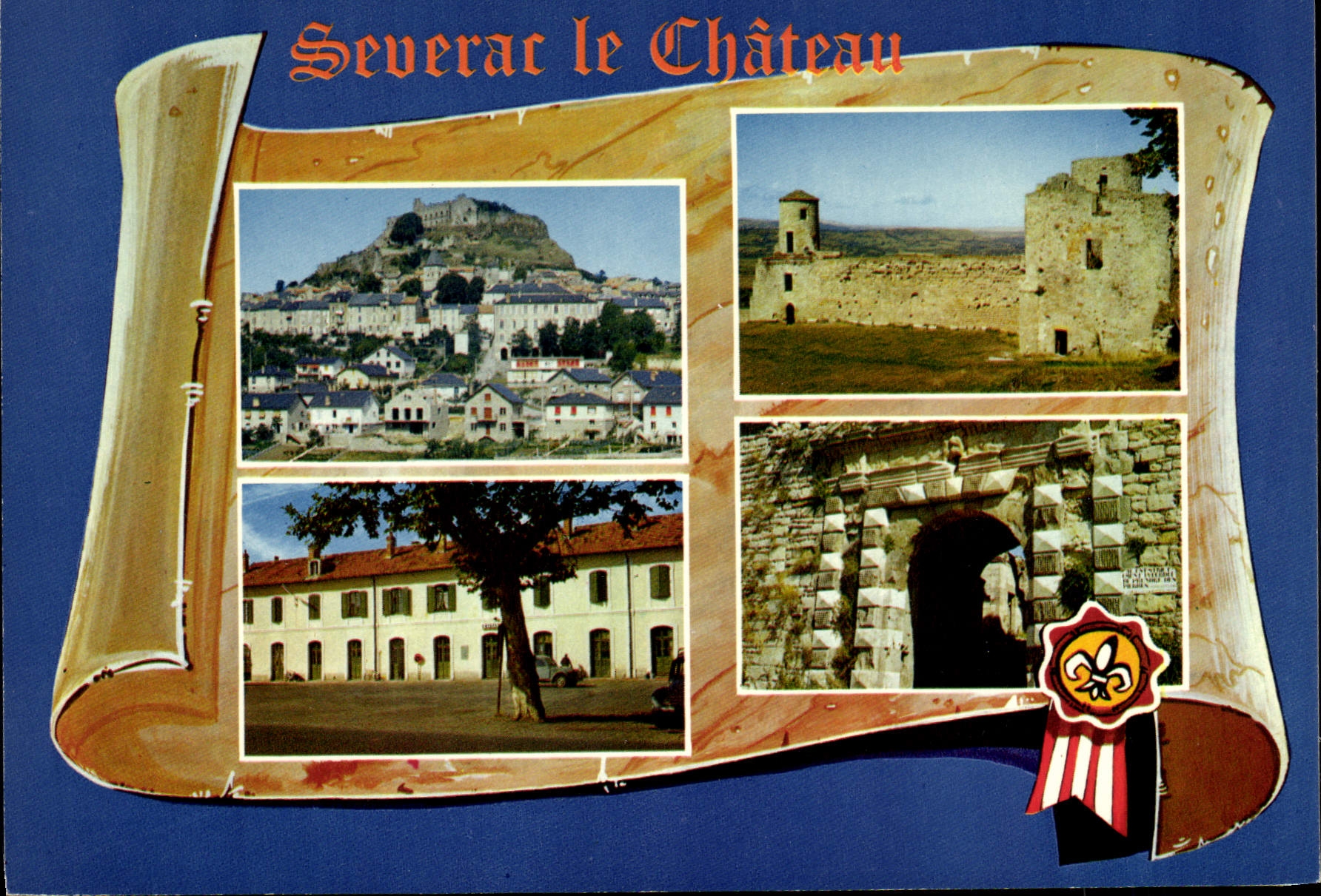CPA Severac le Chateau 