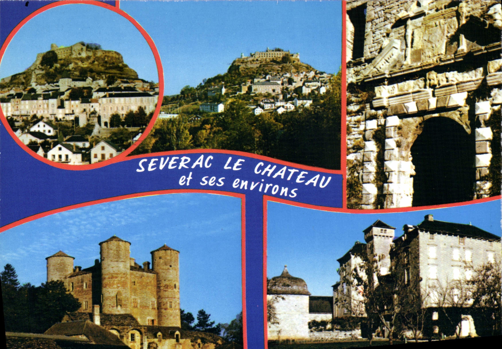 CPA Severacle Chateau et ses environs Aveyron 