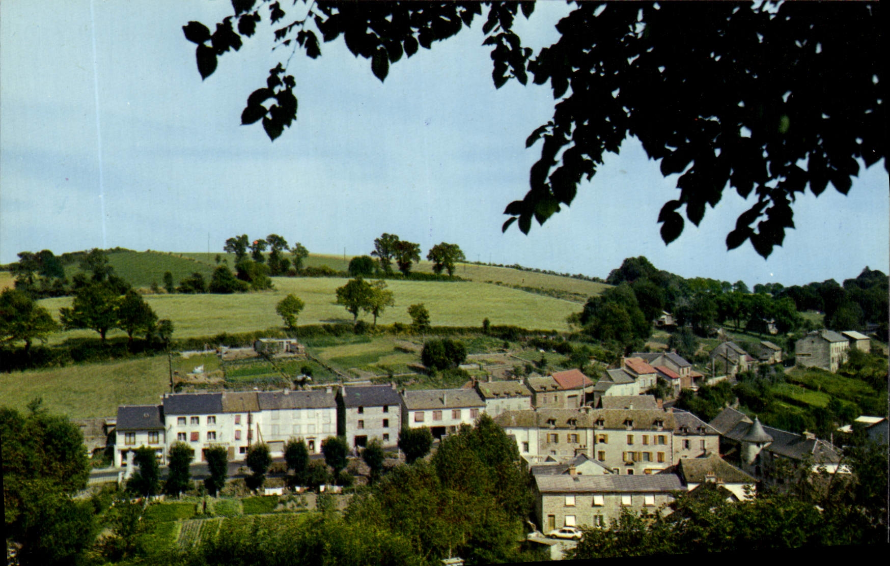 CPA Segur Aveyron Vue d'Ensemble