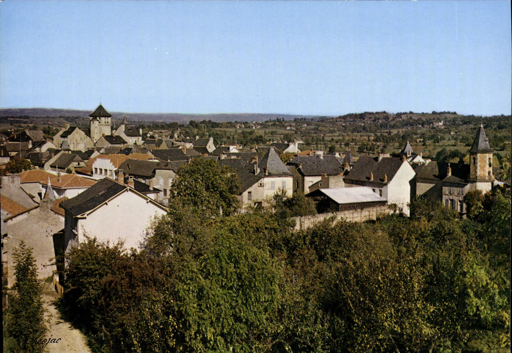 CPA Montbazens Aveyron Vue generale