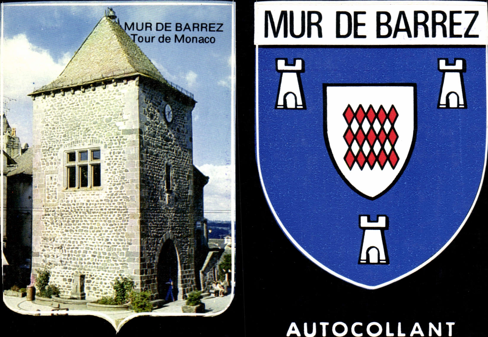 CPA Mur de Barrez Tour de Monaco