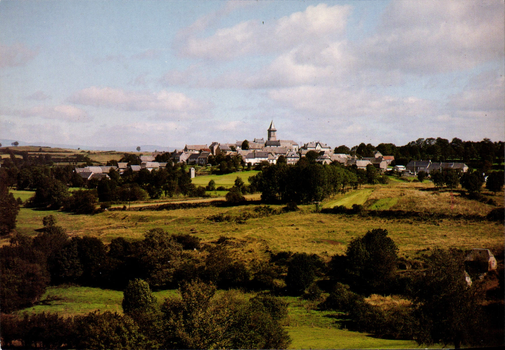 CPA Cantoin Aveyron Vue generale