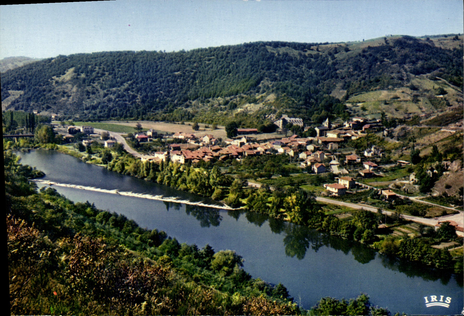 CPA L'Aveyron Pittoresque Environs de Boisse Penchot Bouillac vue generale