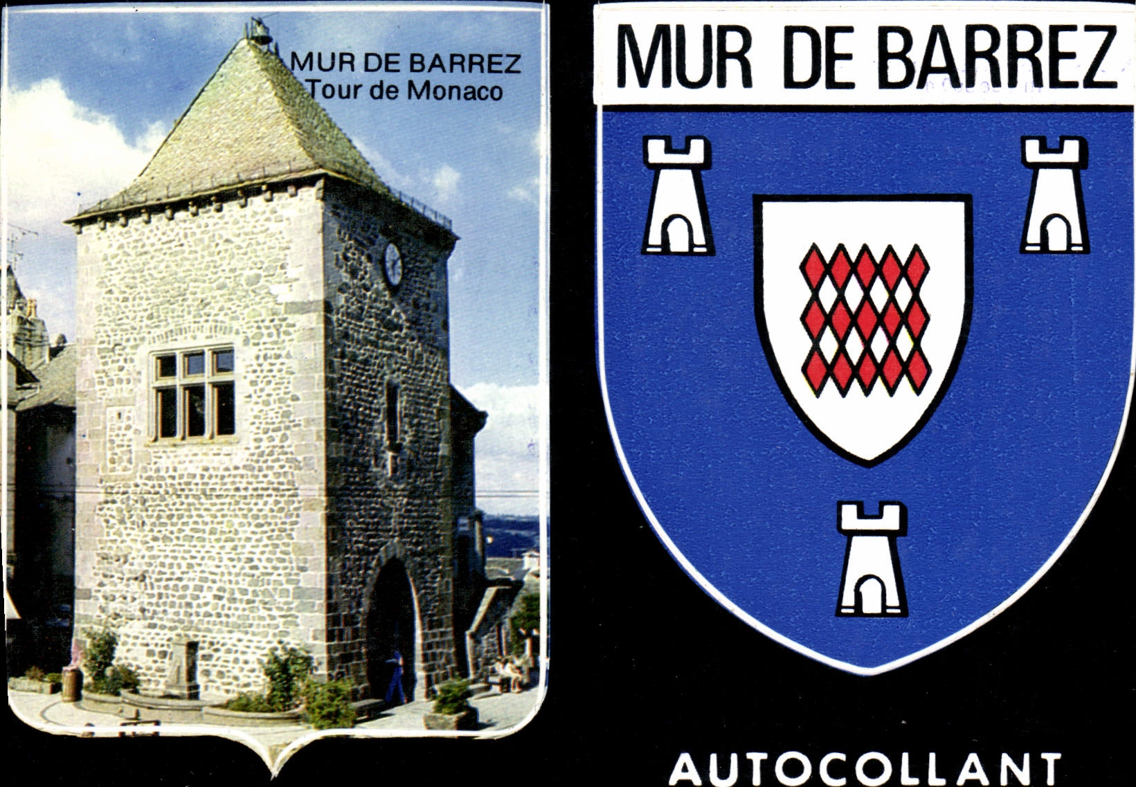 CPA Mur de Barrez Tour de Monaco