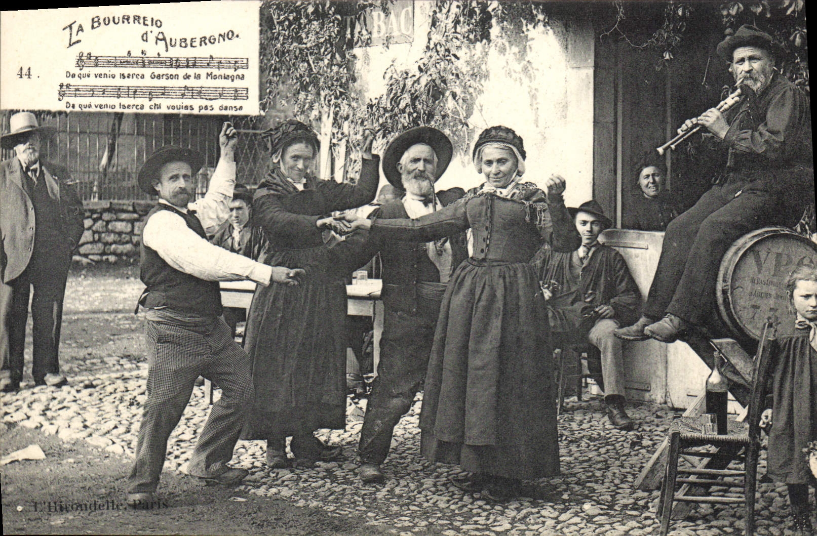 CPA La Bourreio d'Aubergno 