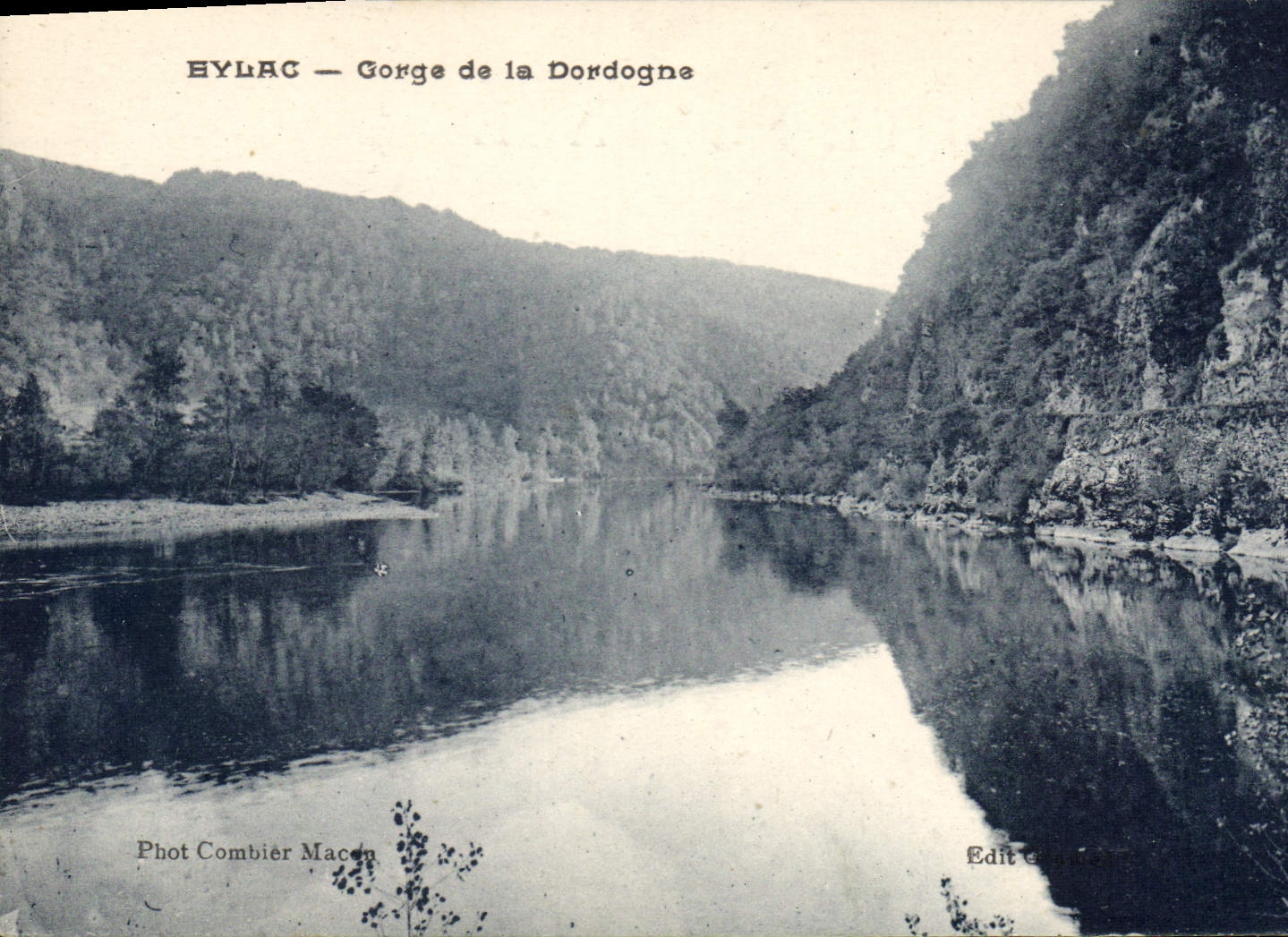 CPA Eylac Gorge de la Dordogne 