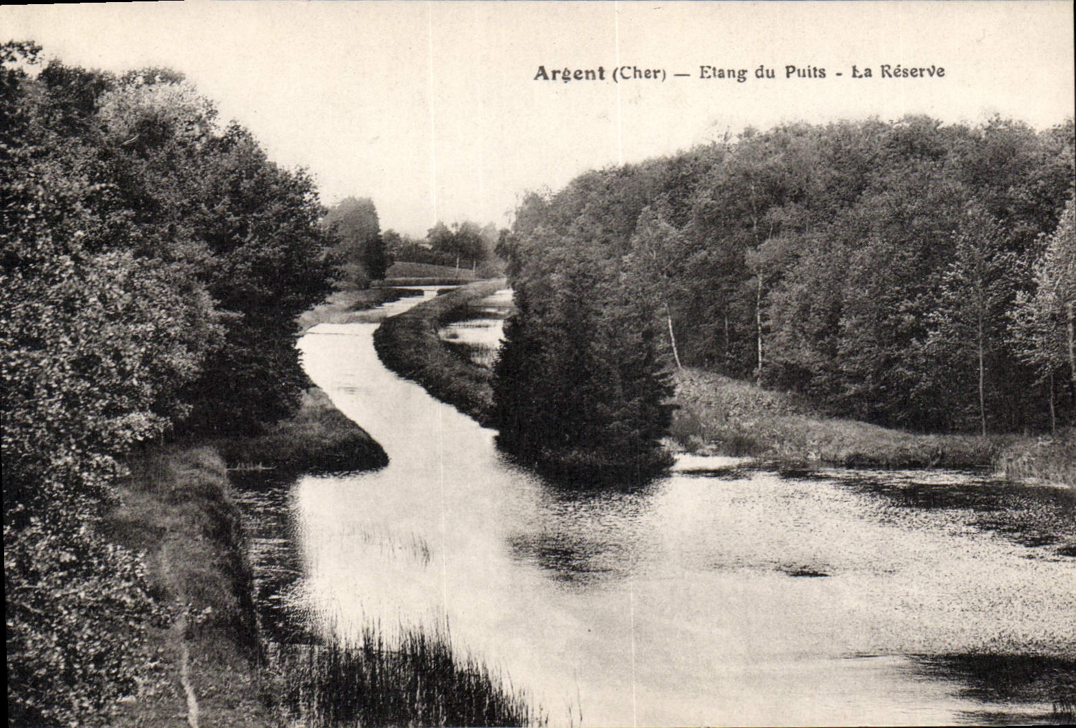 CPA ARGENT étang 