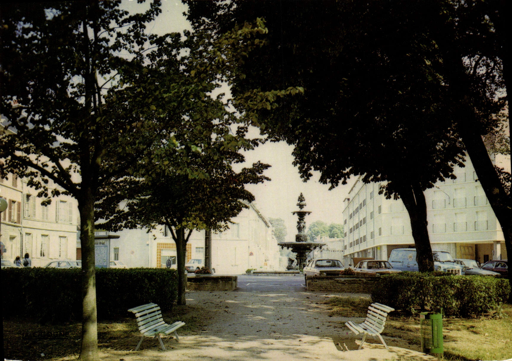 CPSM CHATILLON-sur-SEINE place Marmont