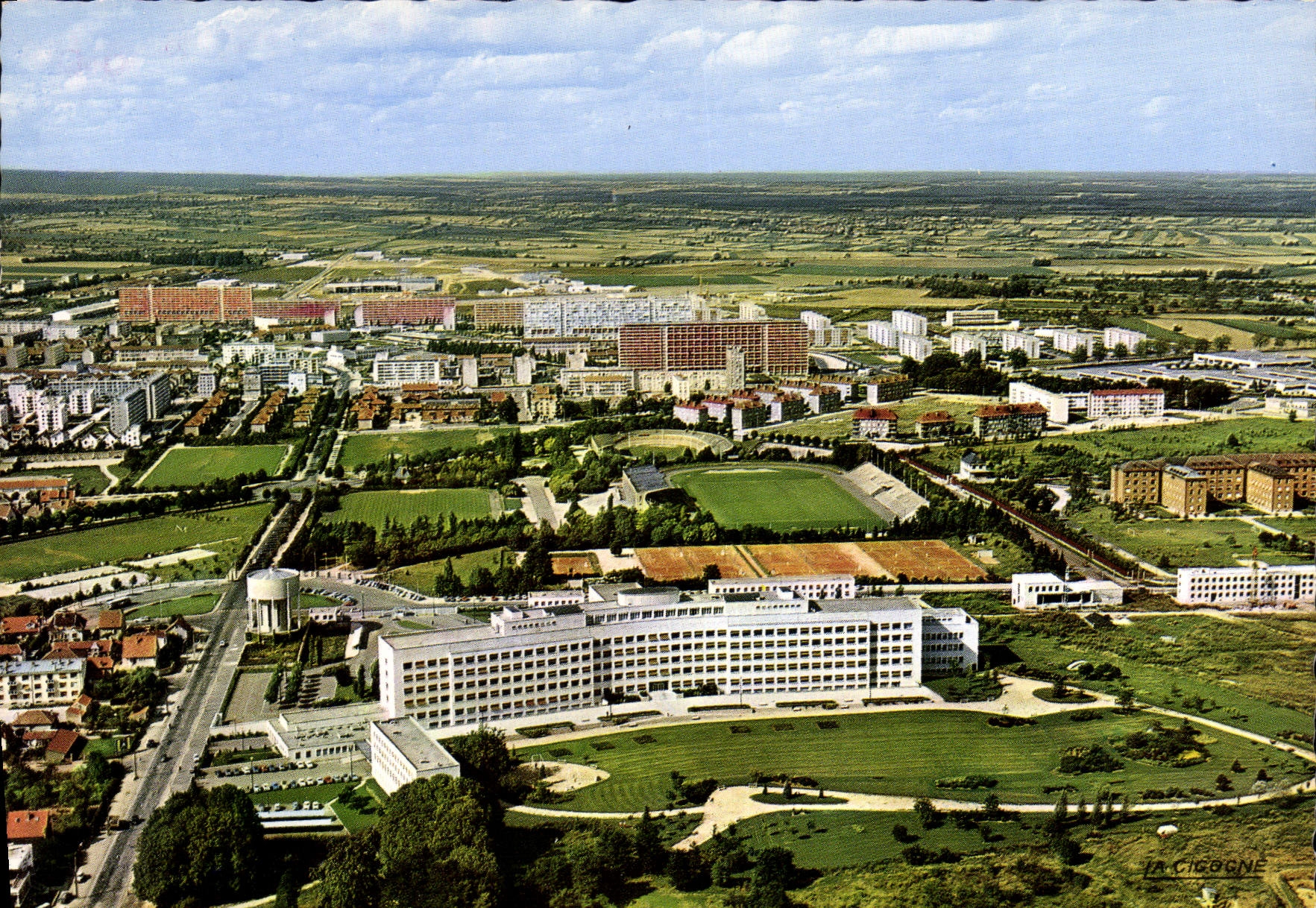 CPSM DIJON hôpital du bocage