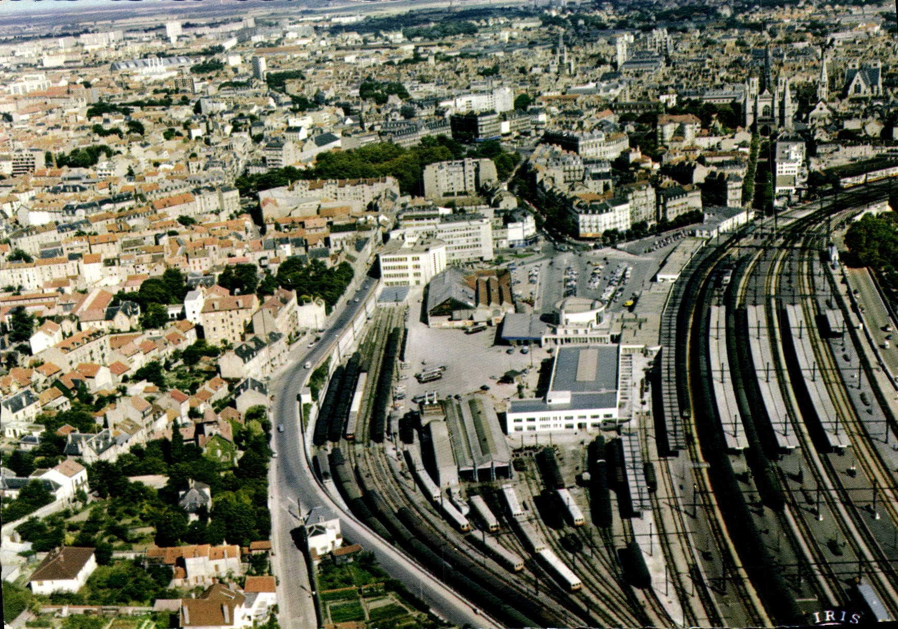 CPSM DIJON Gare