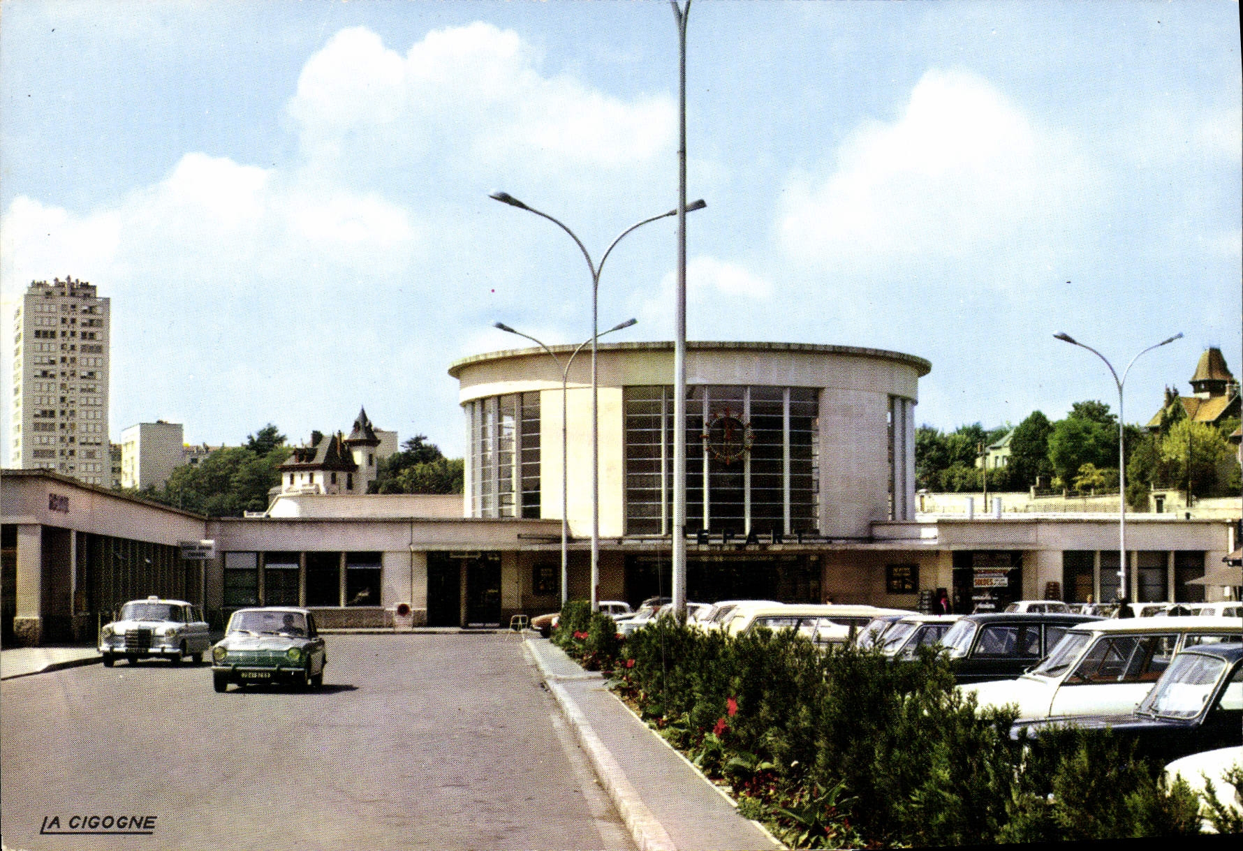 CPSM DIJON Gare SNCF