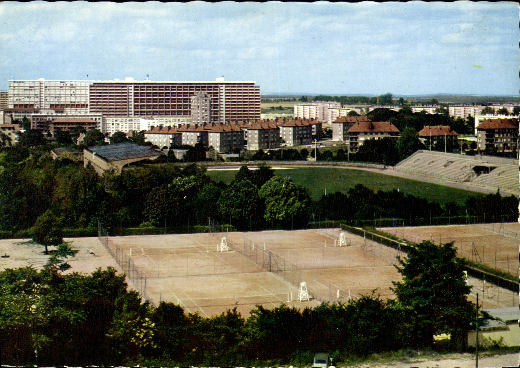 CPSM DIJON parc des sports Cité Billardon