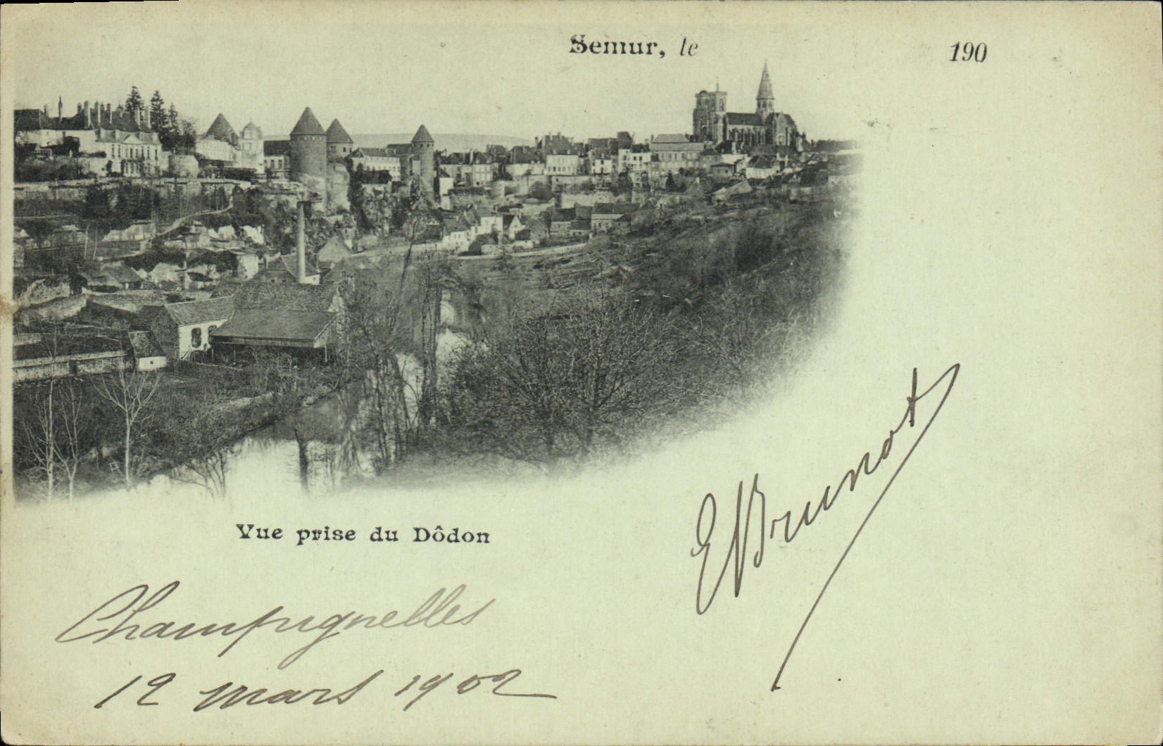 CPA SEMUR Dôdon