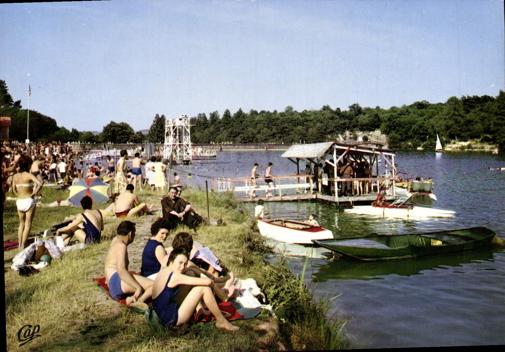 CPSM SEMUR-en-AUXOIS Lac de Pont