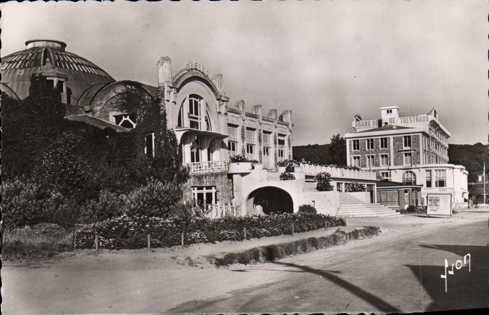 CPA PERROS-GUIRREC casino Grand hôtel