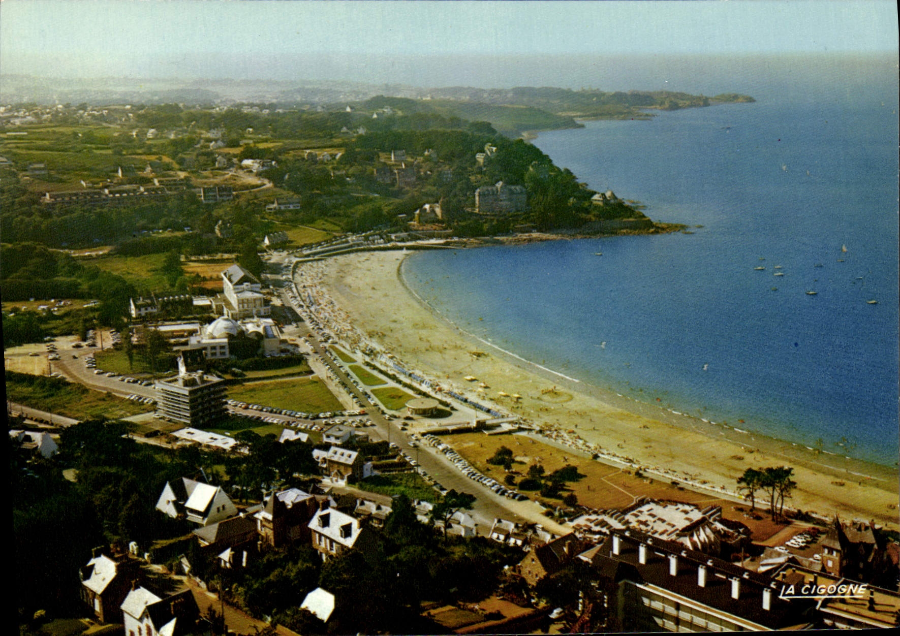 CPSM PERROS-GUIRREC vue aérienne