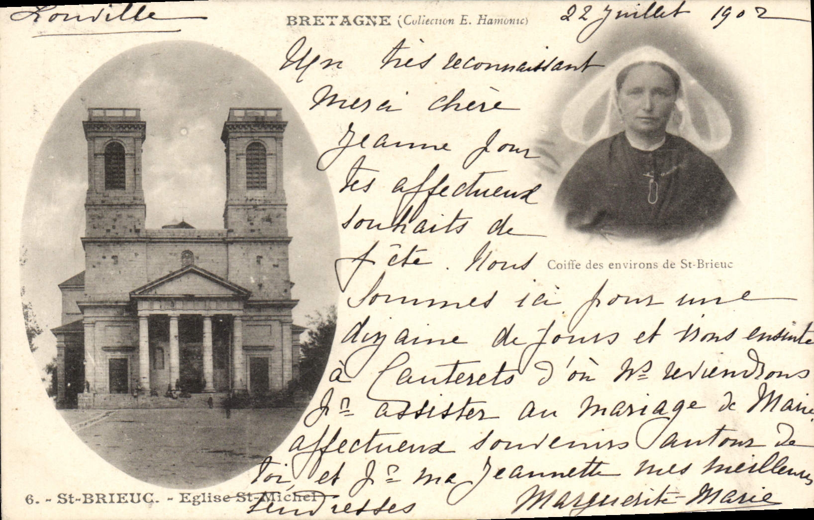 CPA SAINT-BRIEUC église Saint-Michel