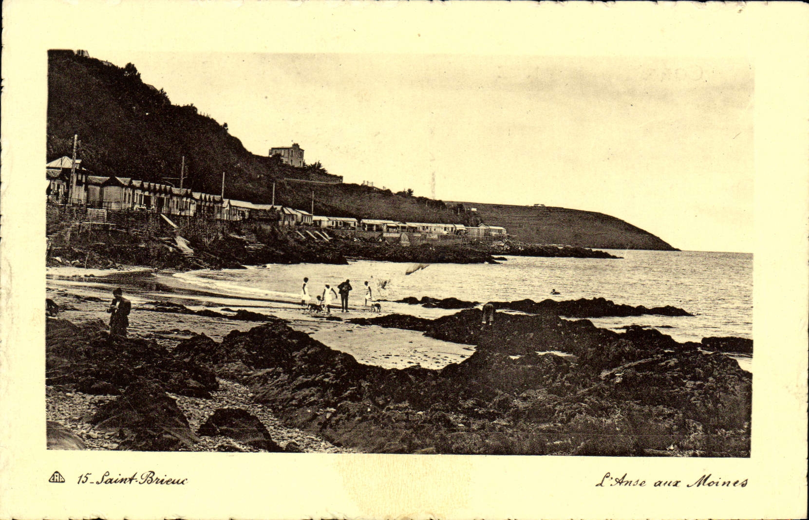 CPA SAINT-BRIEUC anse aux Moines