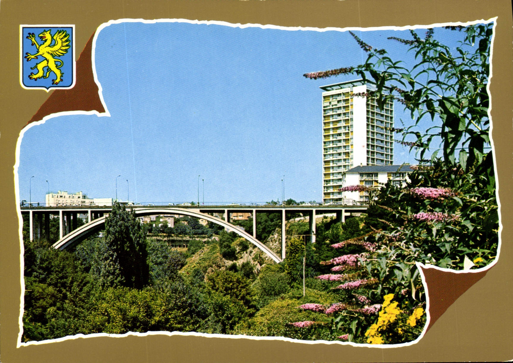 CPSM SAINT-BRIEUC Pont d'Armor