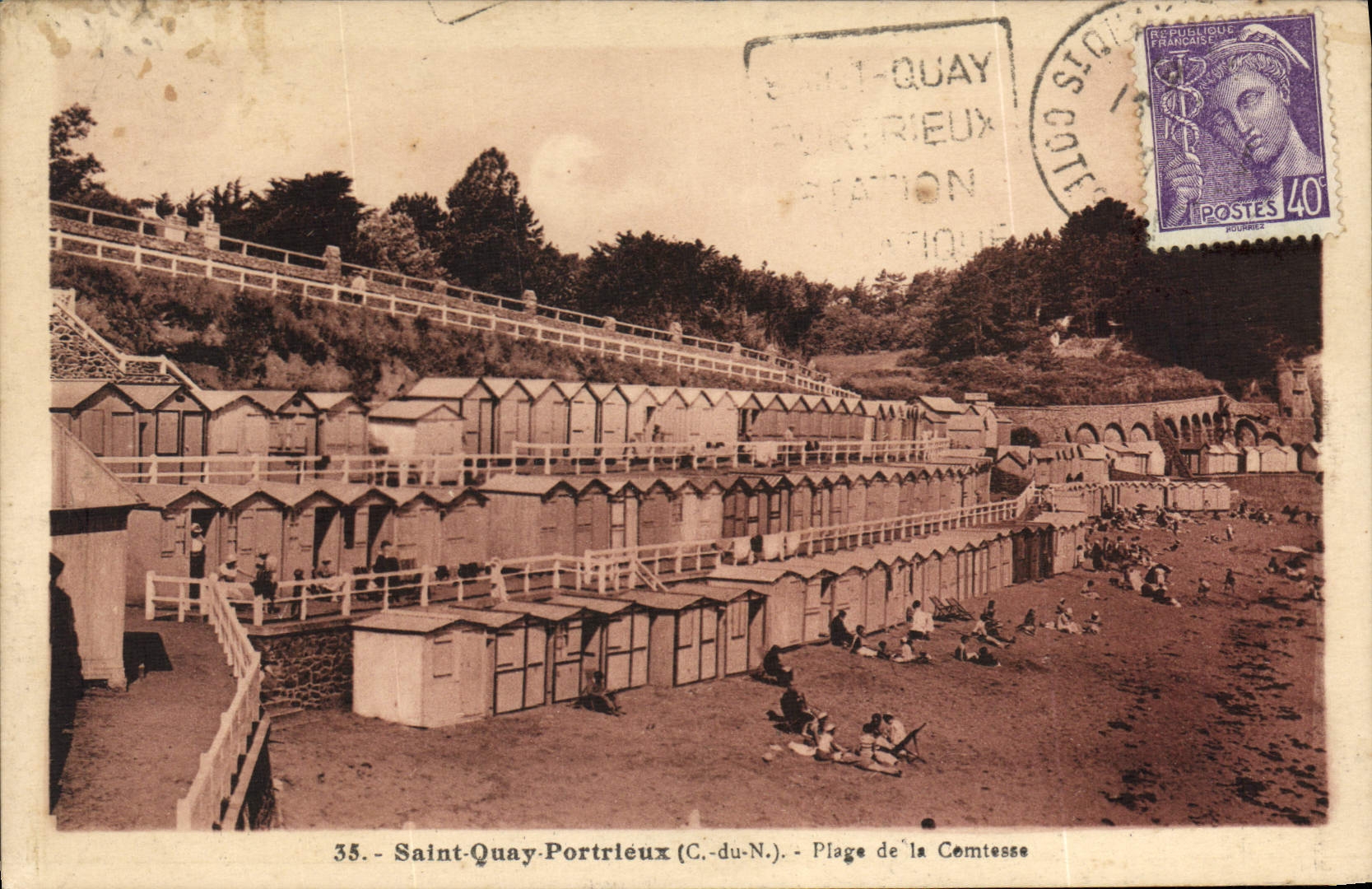 CPA SAINT-QUAY-PORTRIEUX plage de la Comtesse