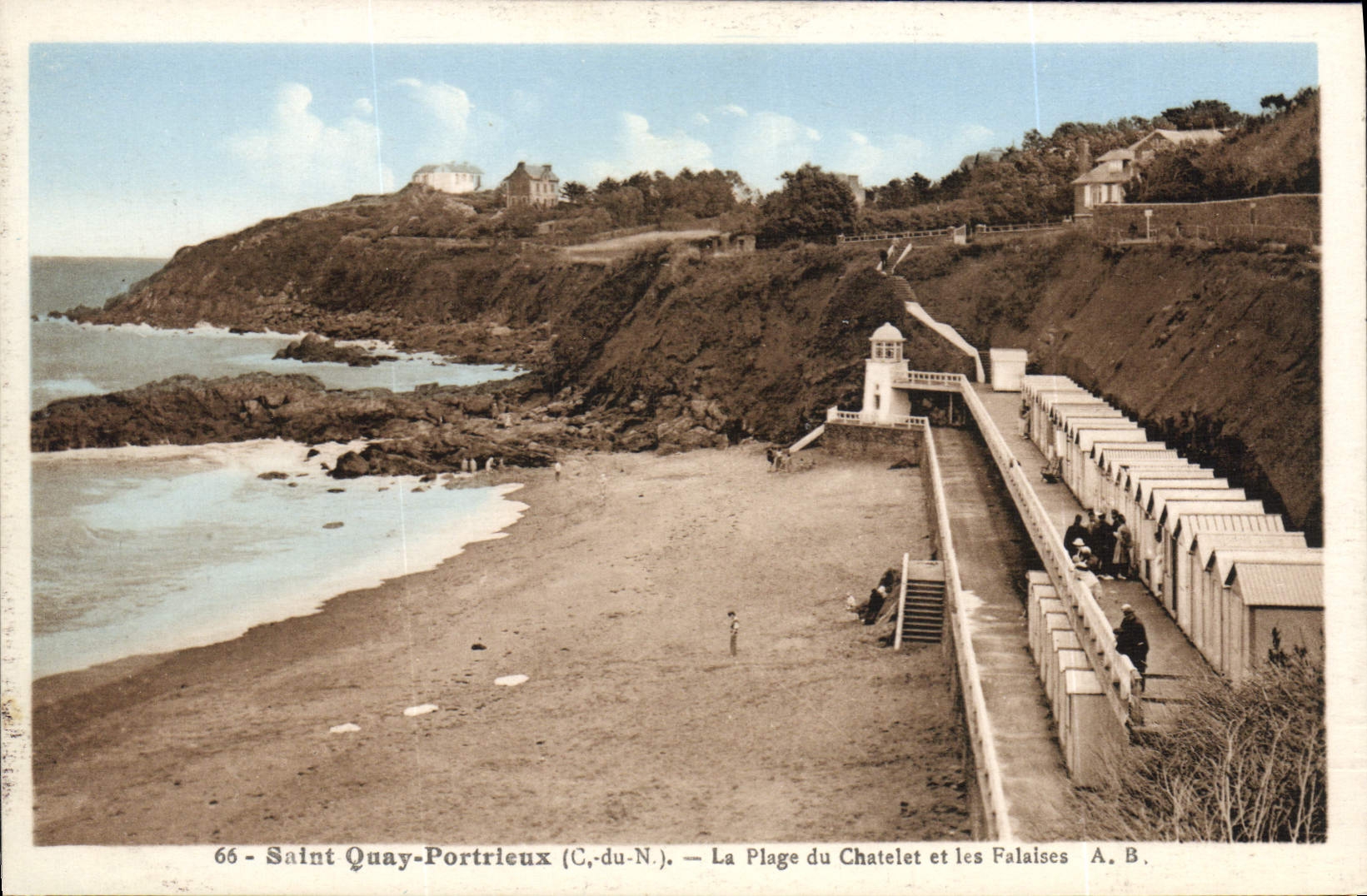 CPA SAINT-QUAY-PORTRIEUX plage du chatelet