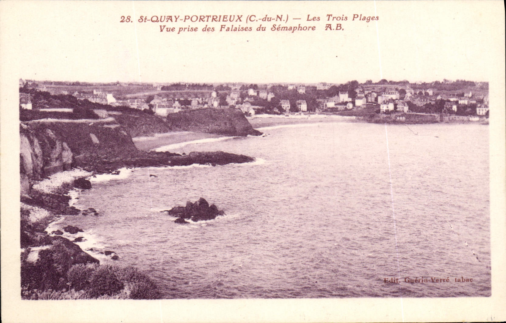 CPA SAINT-QUAY-PORTRIEUX les trois plages