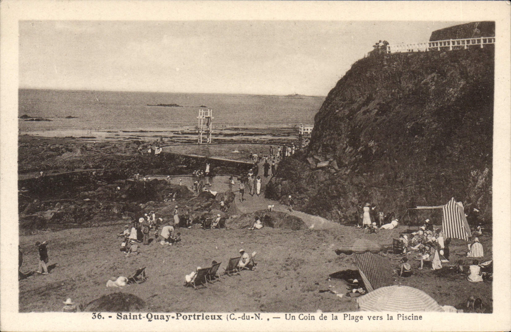 CPA SAINT-QUAI-PORTRIEUX Plage piscine