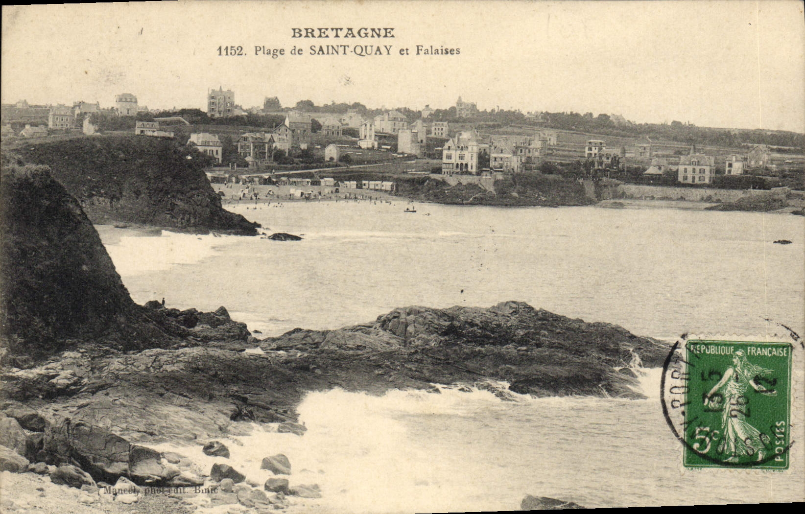 CPA SAINT-QUAI-PORTRIEUX Plage de Saint-Quay