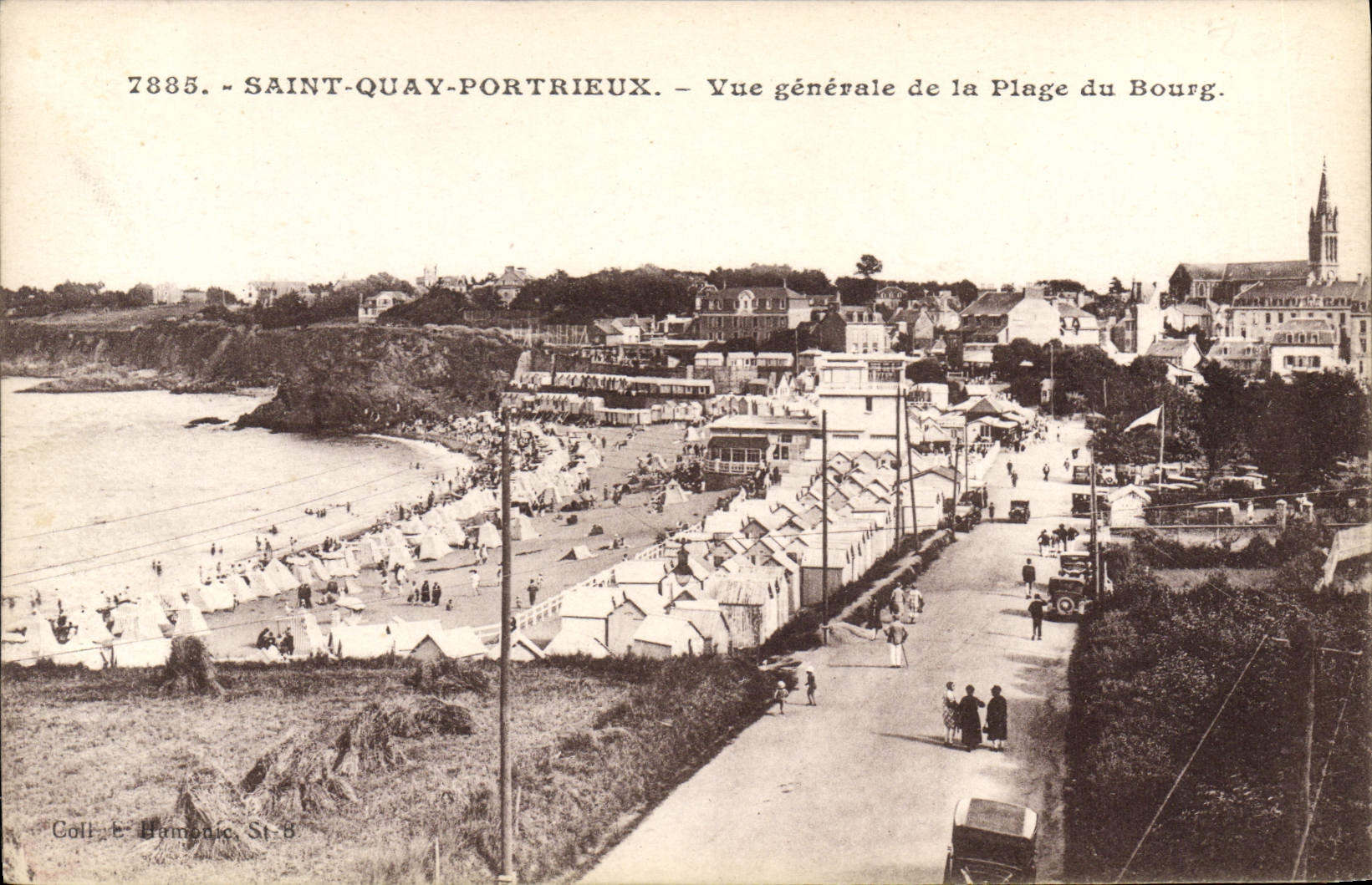 CPA SAINT-QUAI-PORTRIEUX Plage du Bourg