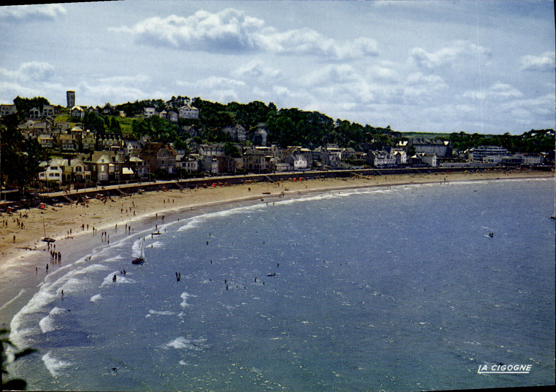 CPSM LE VAL-ANDRE la plage