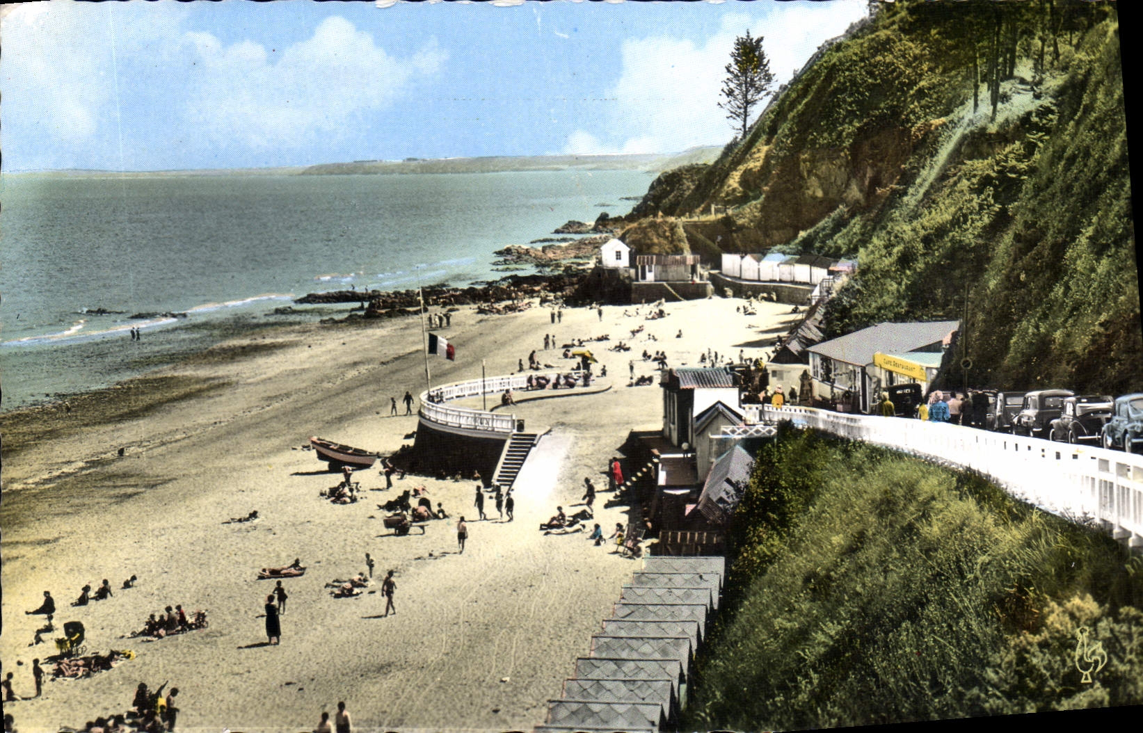 CPA ETABLES-sur-MER plage des Godelins