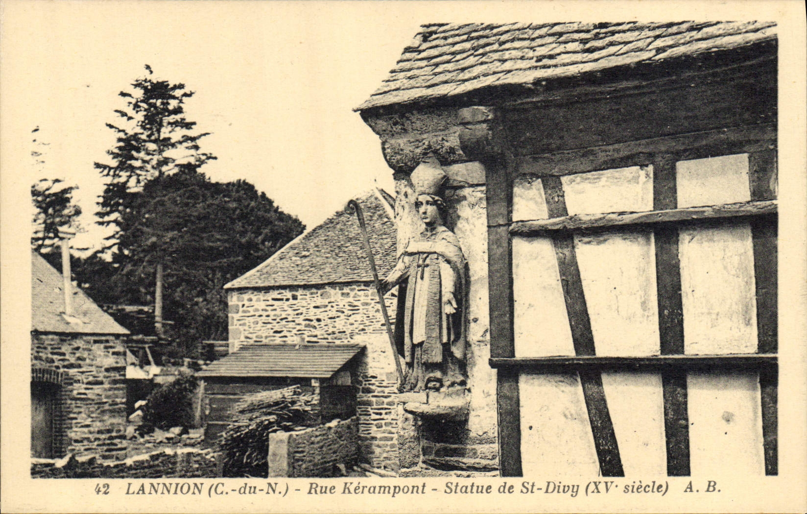 CPA LANNION rue Kérampont