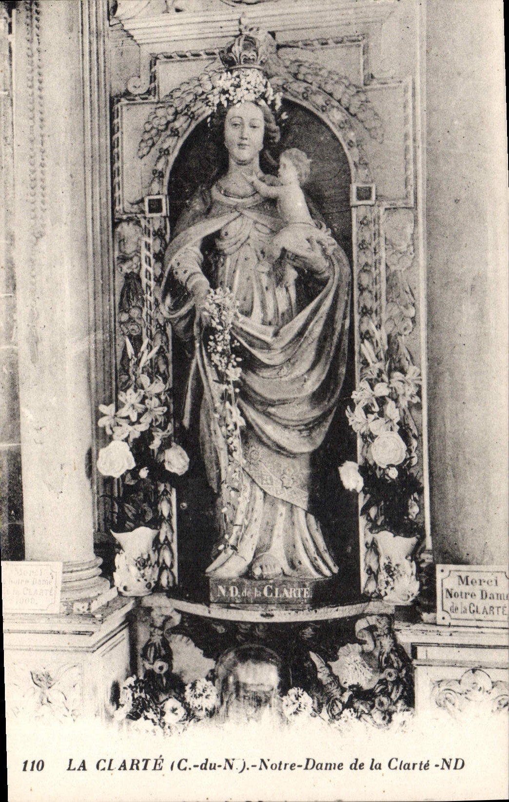 CPA LA CLARTE Notre-Dame