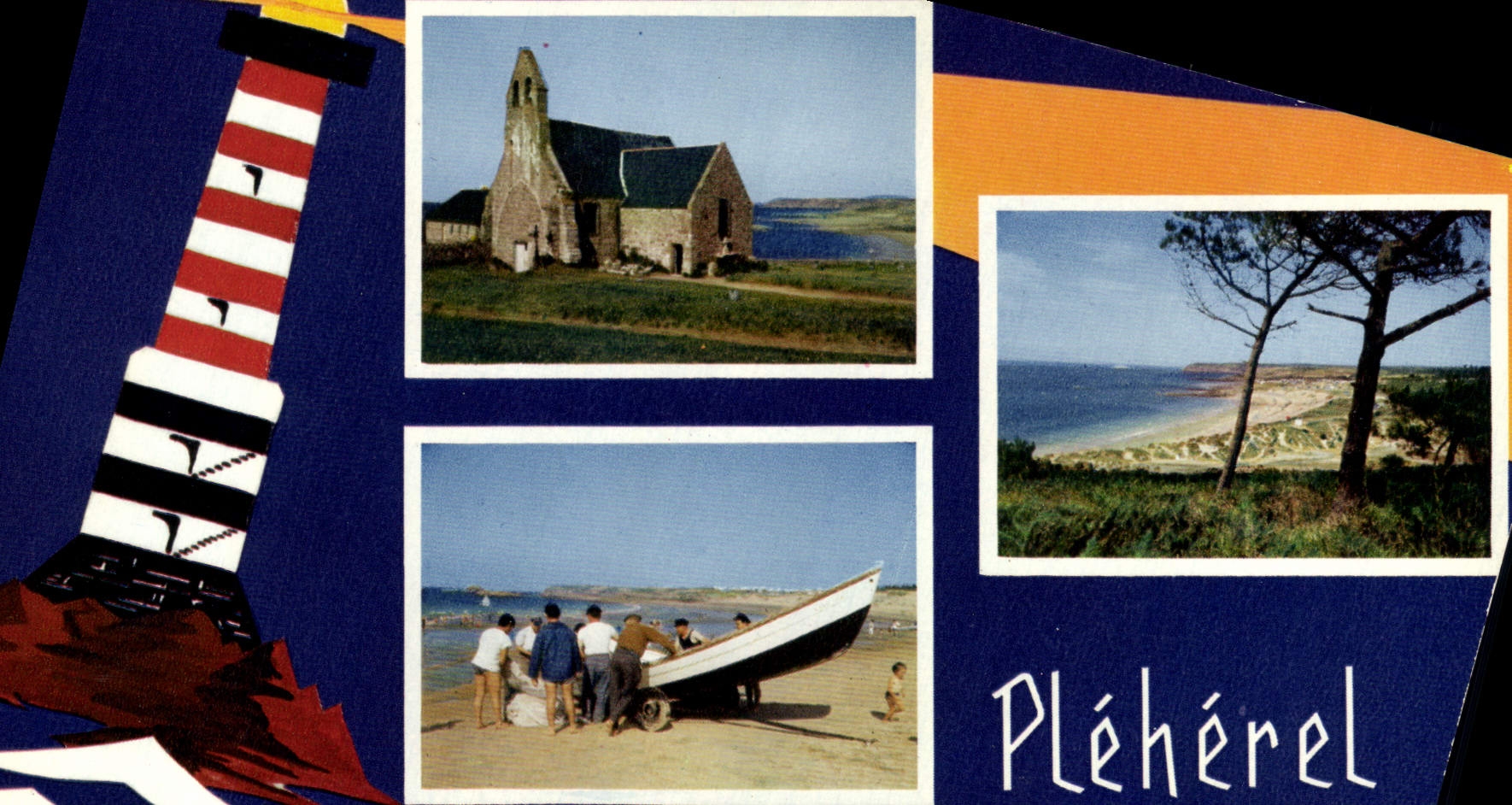 CPSM PLEHEREL-PLAGE chapelle plage