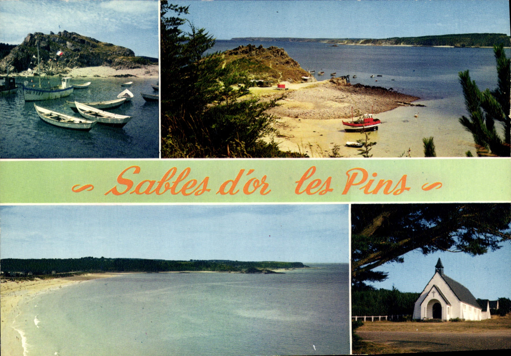 CPSM SABLE D'OR LES PINS