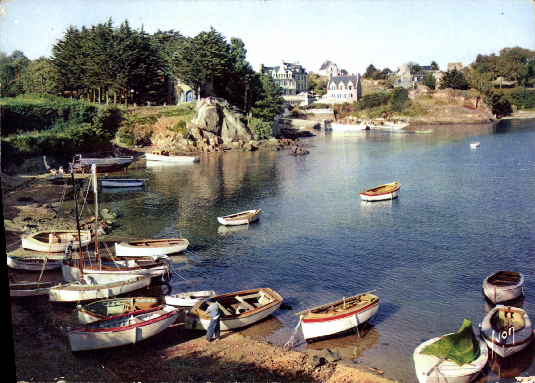 CPSM ILE DE BREHAT Port clos