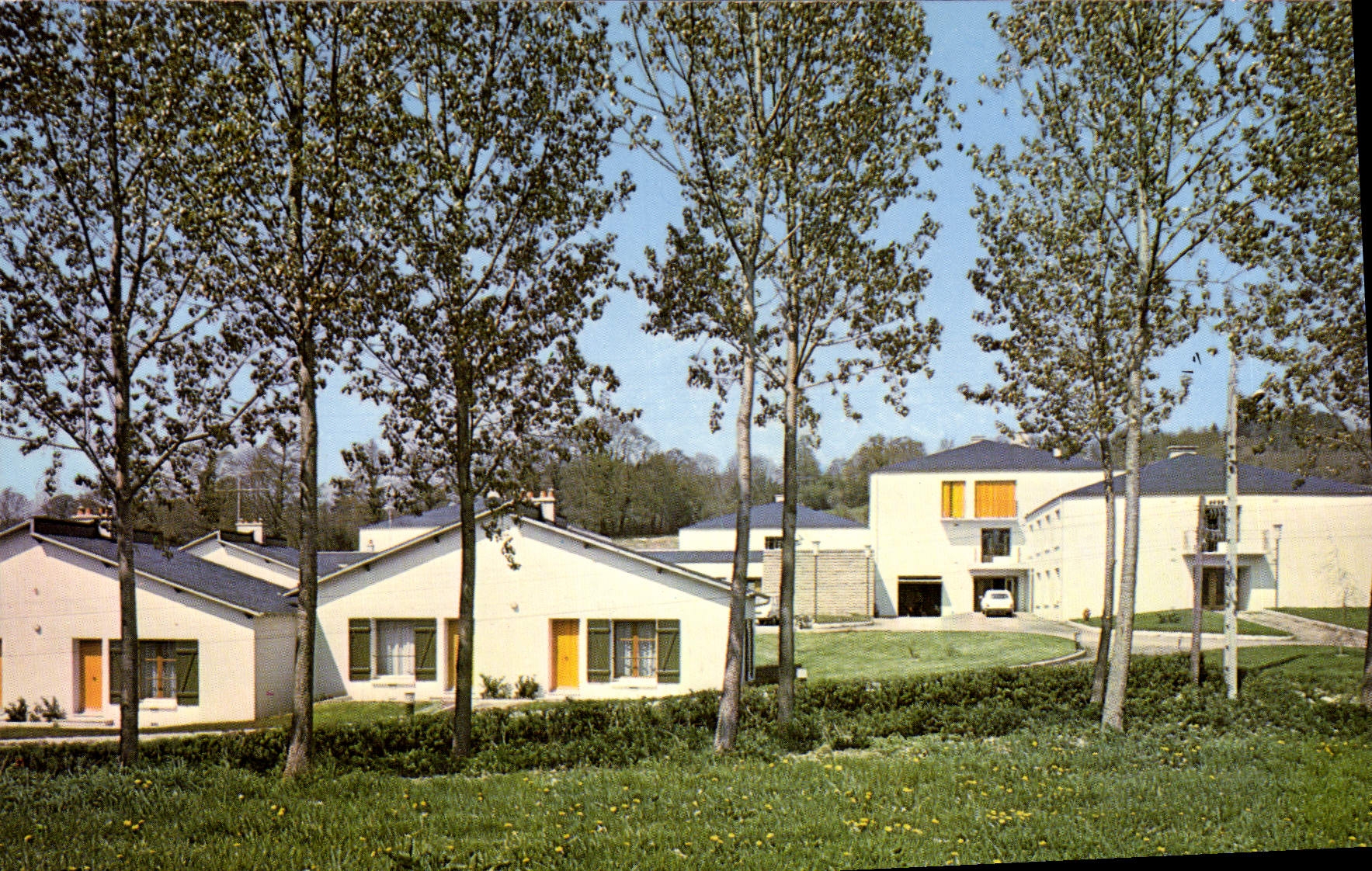 CPSM BUSSIERE-DUNOISE maison de retraite