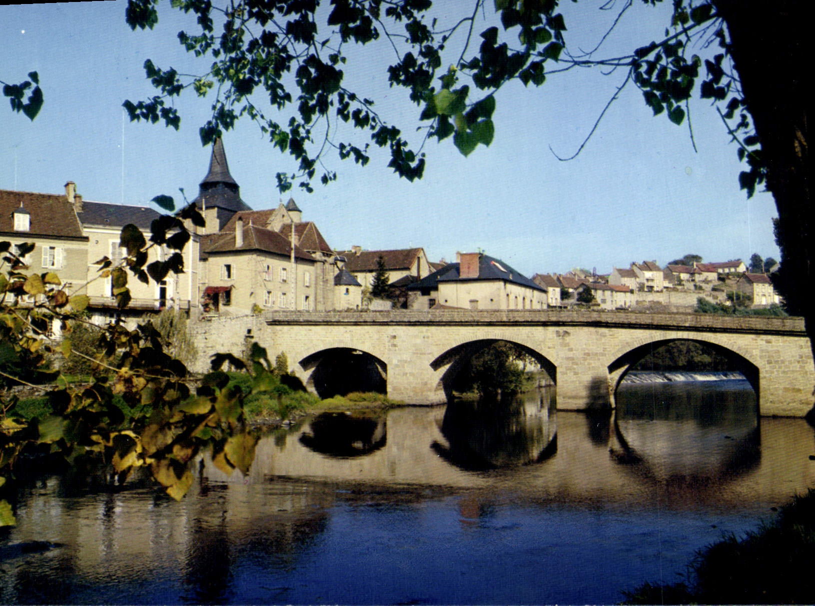 CPSM LA CELLE DUNOISE pont