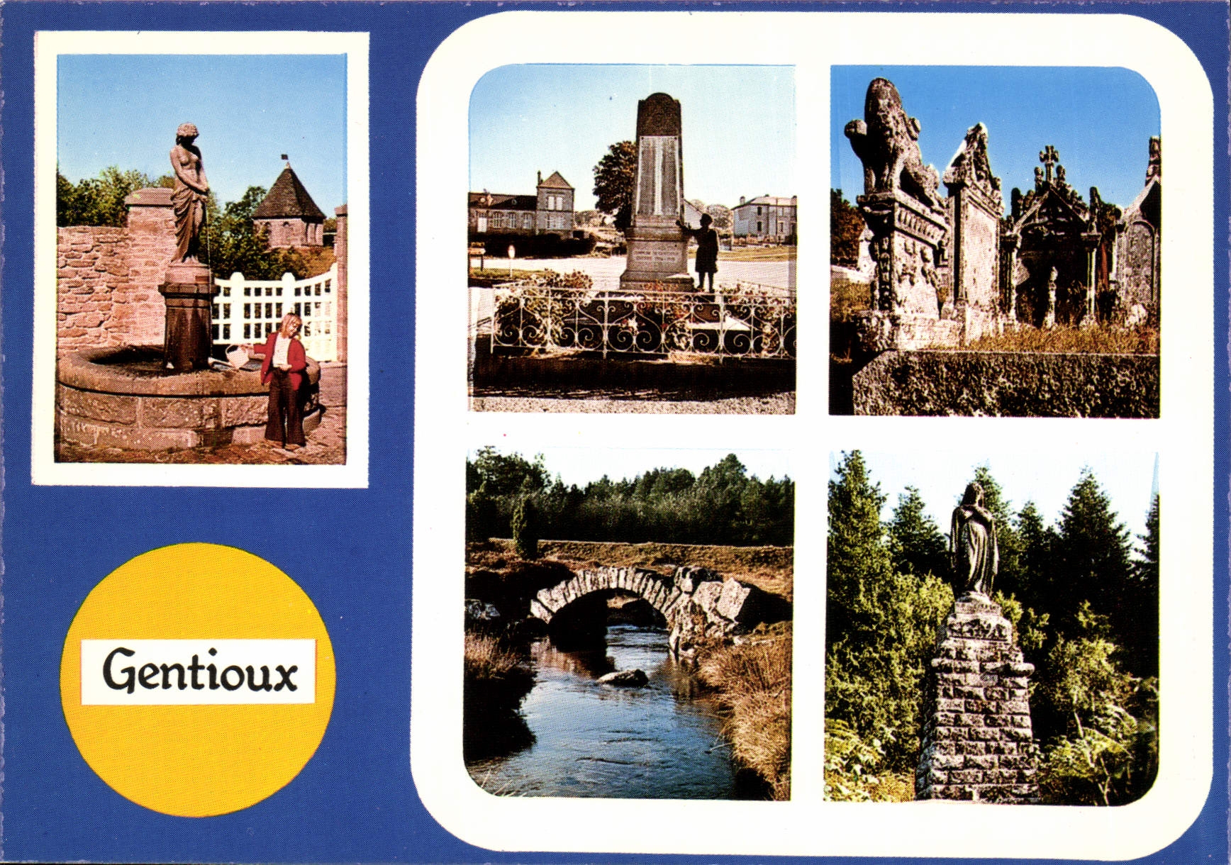 CPSM colonie de vacances de SELOMMES-SAINT-AMAND GENTIOUX