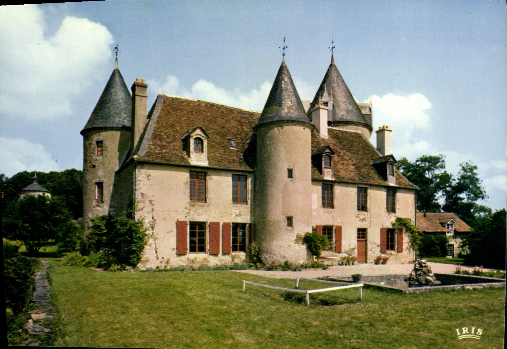 CPSM FRESSELINES château Puy-Guillon