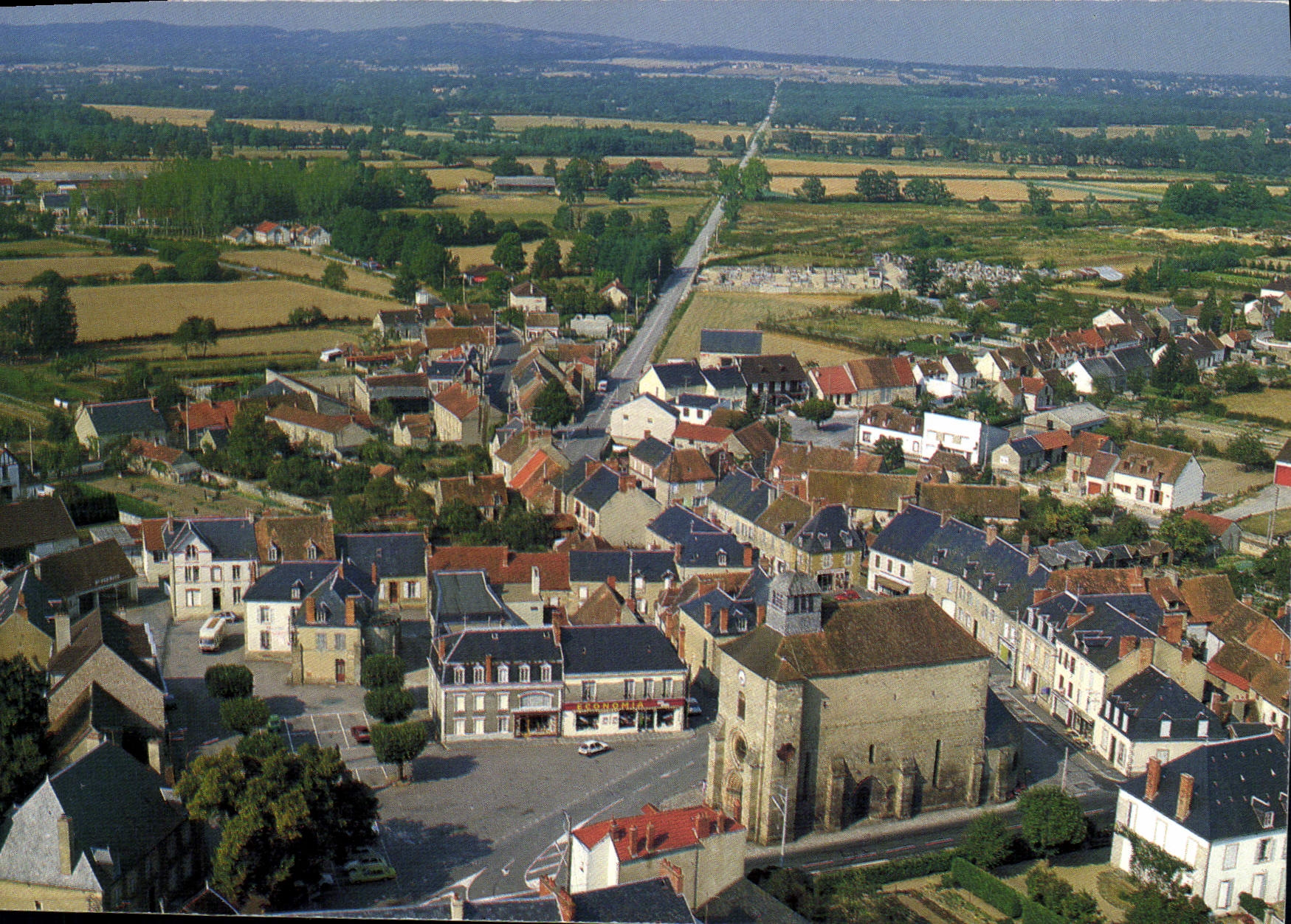 CPSM GOUZON église