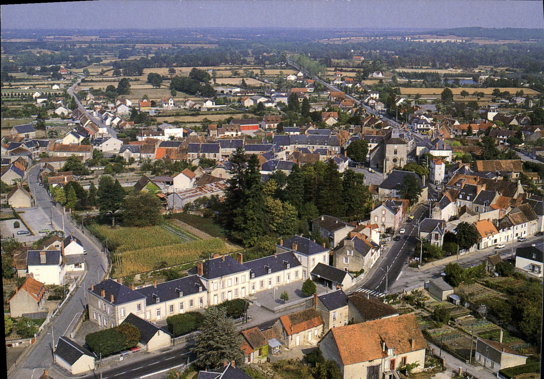 CPSM GOUZON vue générale