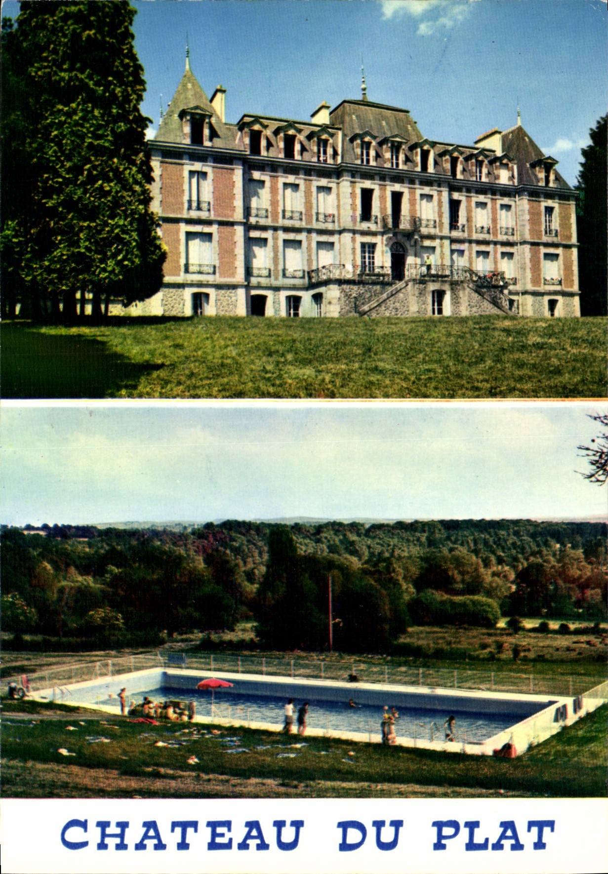 CPSM VALLIERES château du plat