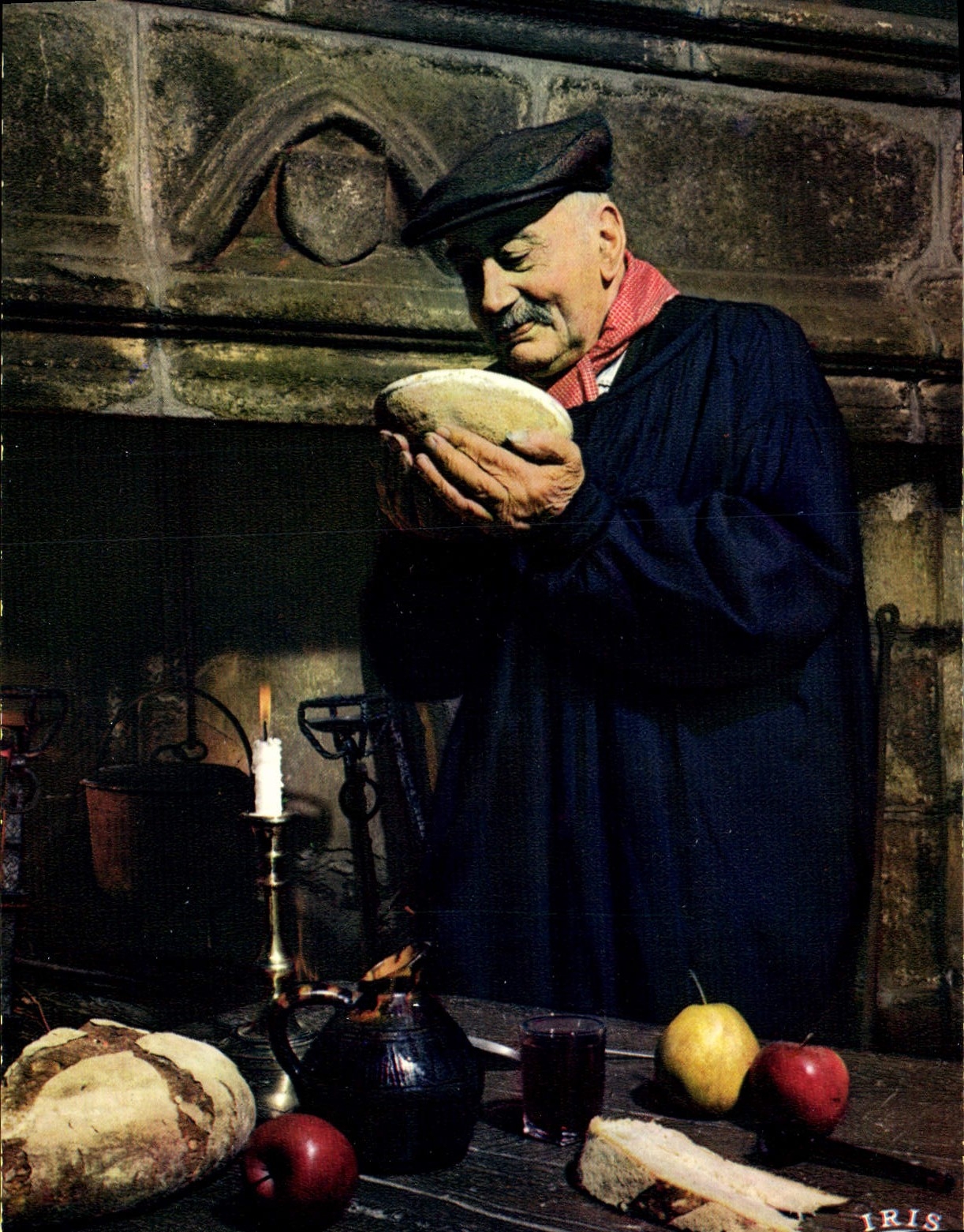 CPSM AUBUSSON vieux tapissier folklore faire chabrau